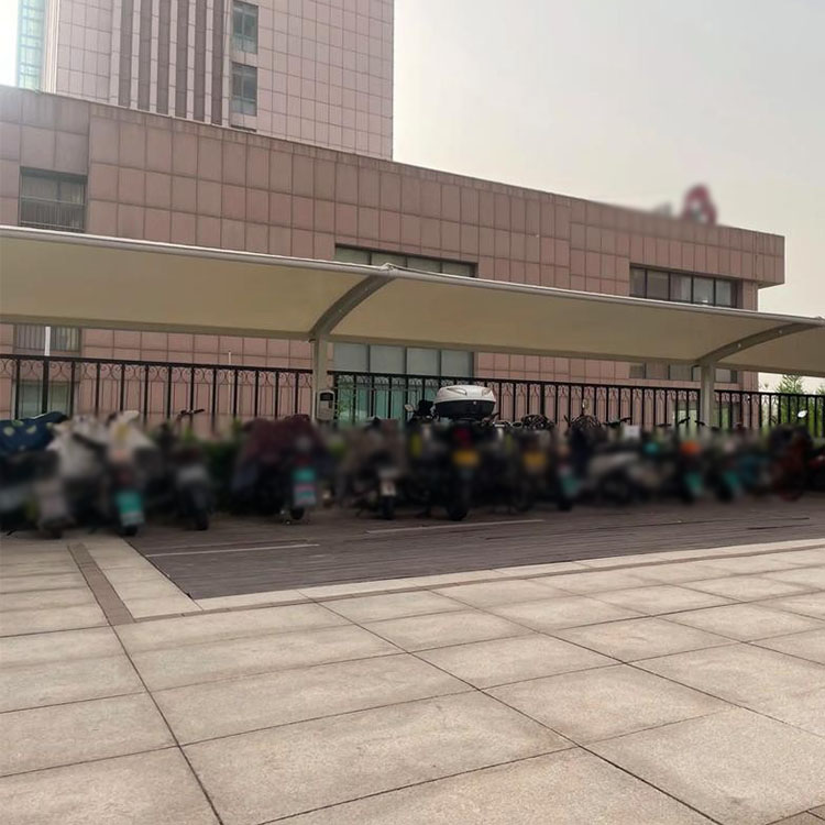 东营膜结构电动车棚