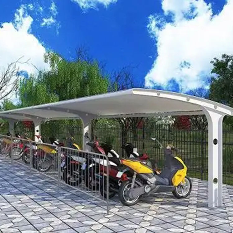 东营膜结构电动车棚